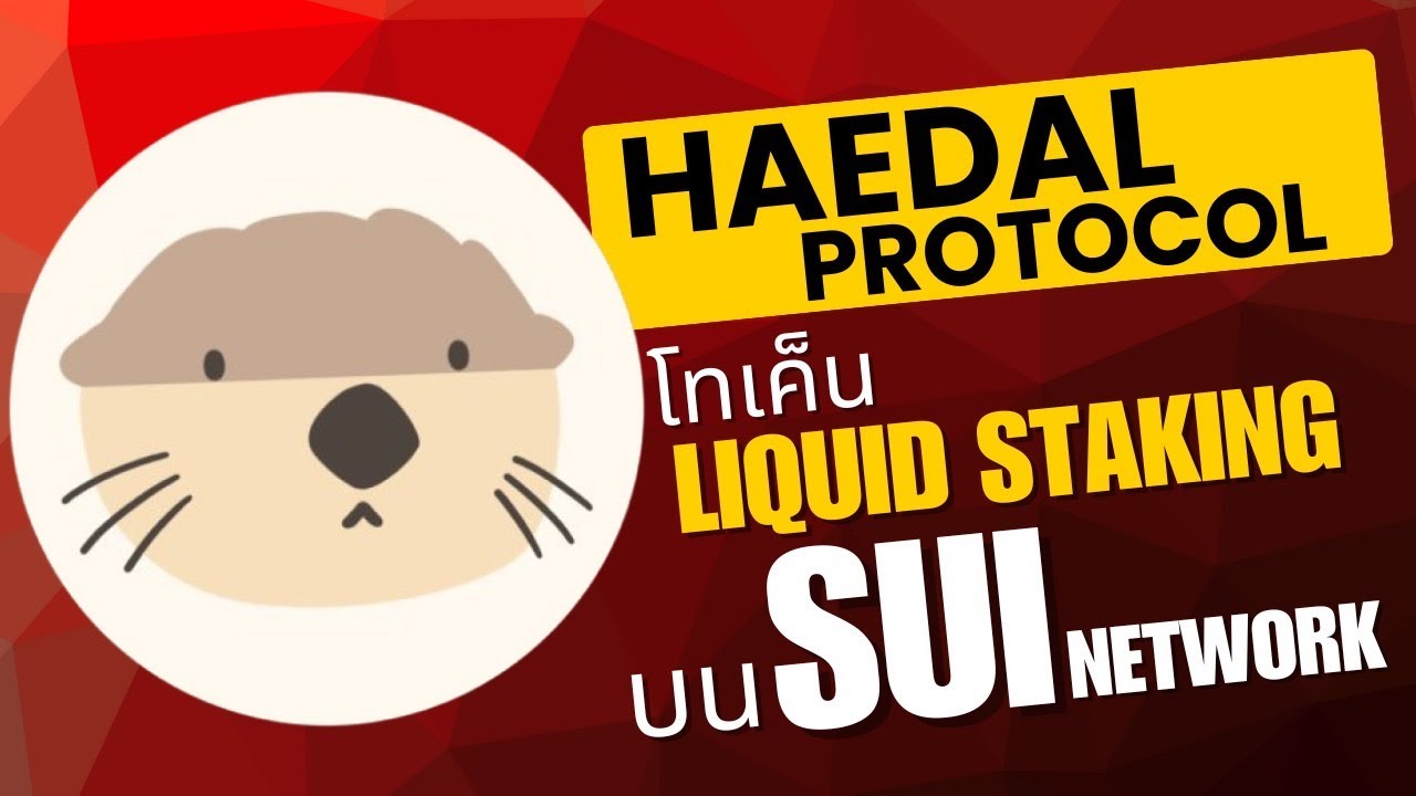 HAEDAL PROTOCOL โทเค็น LIQUID STAKING บน SUI NETWORK