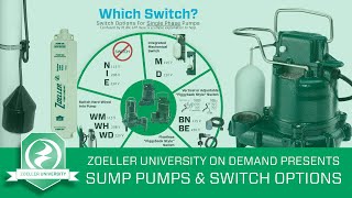Zoeller Sump Pumps & Switch Options Webinar
