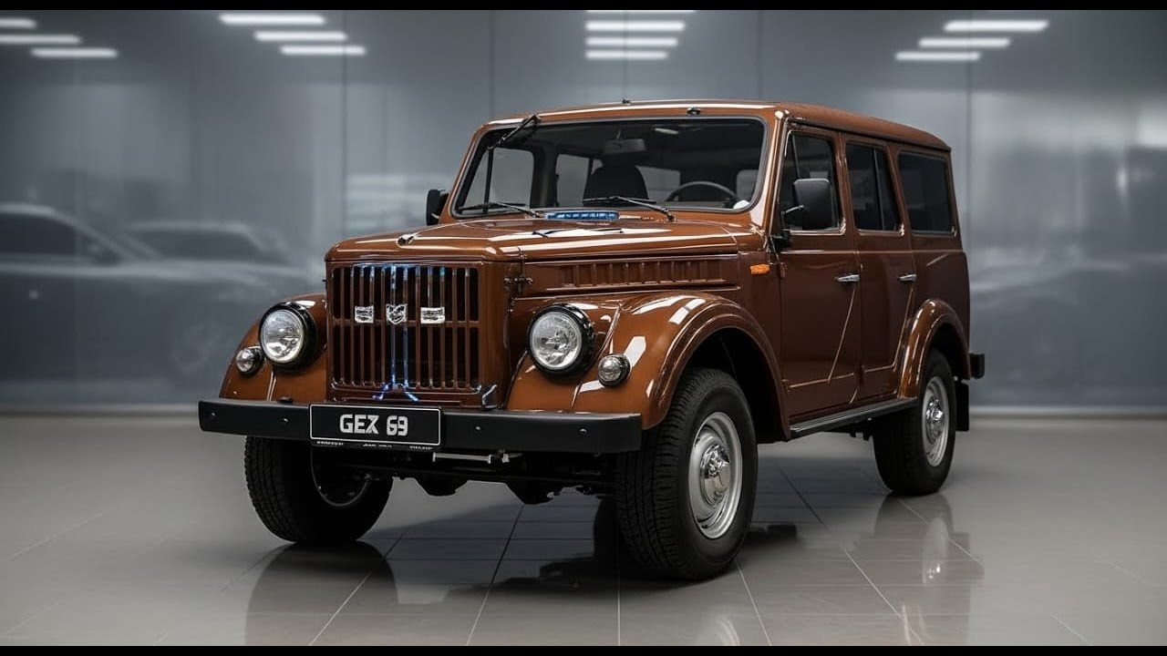 ГАЗ-69 2026 — НОВАЯ ЛЕГЕНДА! Ретро-внедорожник вернулся и шокировал всех!