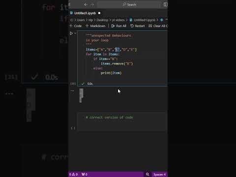 Fixing Common Python