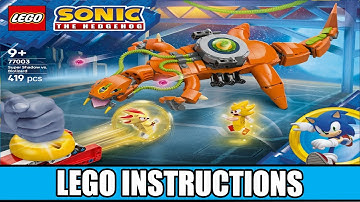 LEGO Instructions - Sonic the Hedgehog - 77003 - Super Shadow vs. Biolizard - Modern Games