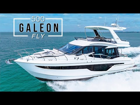 Galeon 500 Fly video
