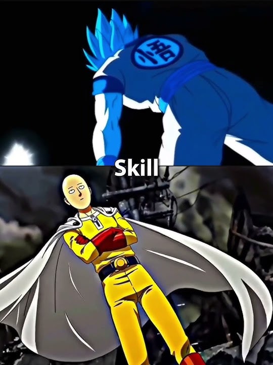 Goku vs Saitama #anime #debate #dbz #edit #saitamavsgoku #copee
