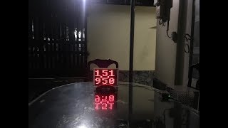 INTERNET CLOCK WITH MODEMCU V.01