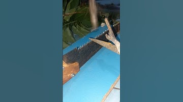 How to Sharpen a Hand Saw FAST with Basic Tools