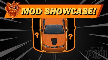 Fully Armored Mustang New Edge Vehicle Top Rated Pack Project Zomboid Mod Showcase