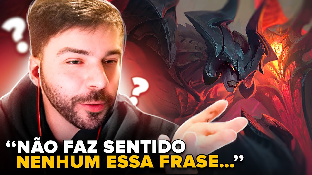 MINERVA reagindo a LORE do AATROX!