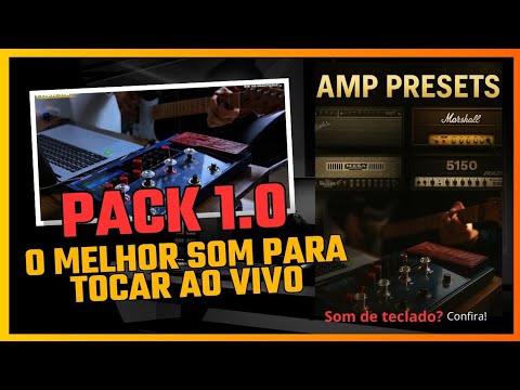 Pack 1.0 Valeton Gp200 Worship/Rock/Outros... Presets prontos para uso ...