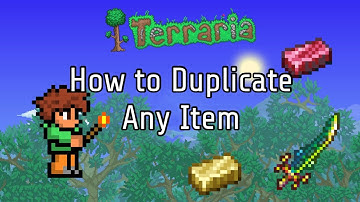 HOW TO DUPLICATE ANY ITEM IN TERRARIA | BEST SOLO DUPLICATION GLITCH!