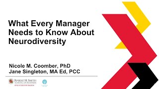 What Every Manager Needs To Know About Neurodiversity