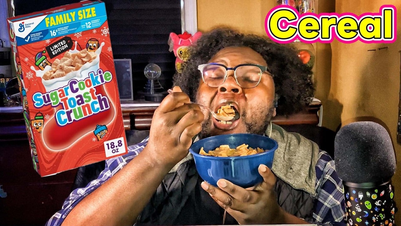 Sugar Cookie Toast Crunch | 🥣 Cereal Mukbang ASMR