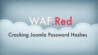 Cracking Joomla Password Hashes