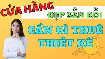 TỰ THIẾT KẾ NỘI THẤT CỬA HÀNG VÀ CÁI KẾT... | NỘI THẤT INHOME