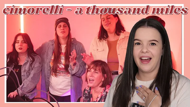 Cimorelli - 'A Thousand Miles' (With Their Mom!) Cover Reaction | Carmen Reacts