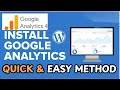 How to Add Google Analytics to WordPress Fast! 2025