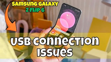 Usb Connecting Disconnecting Issue Fix Samsung Galaxy Z Flip 6 || How to solve USB connection issues