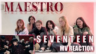 | KPOP REACTION | SEVENTEEN (세븐틴) 'MAESTRO ' OFFICIAL M/V