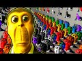Newest Colorful Obunga Family Nextbot vs. ME in BACKROOMS in Garry's Mod!!!