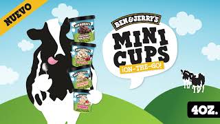 NUEVOS Ben And Jerry's MINI CUPS On the go!
