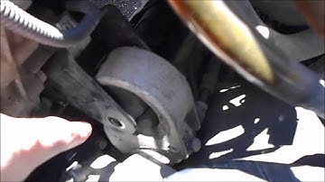 DIY: How To Replace: All Engine & Transmission Mounts Part 2