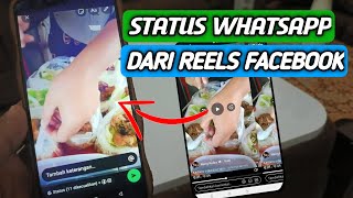 How to Create a WhatsApp Status from Facebook Reels