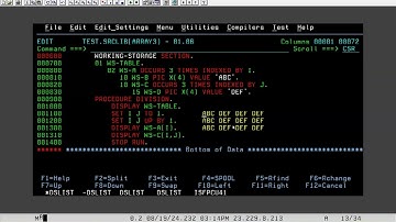 How two Dimensional Array works in Cobol | All About Mainframes