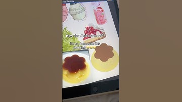 Art struggles😭😭 #beginnerartist #digitalart #food #pudding #procreateart #artshorts