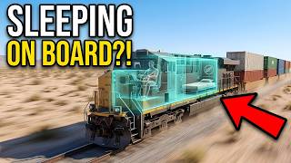 Why Train Crews NEVER Sleep On a Moving Freight Train