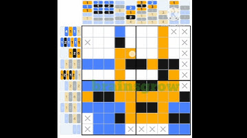 #color #nonogram #level #30 #solution #number #puzzle #monument #sphinx #medium