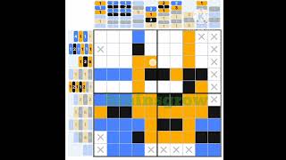 #color #nonogram #level #30 #solution #number #puzzle #monument #sphinx #medium