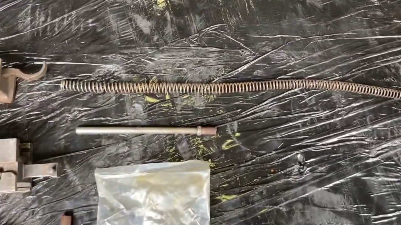 Detailed description of a few remaining browning 1917 parts kits with tripod.