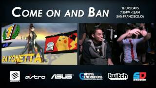 Come on and Ban #48 - Winner Ro64: DVB|Sage (Pikachu) vs Legit (Bayonetta)