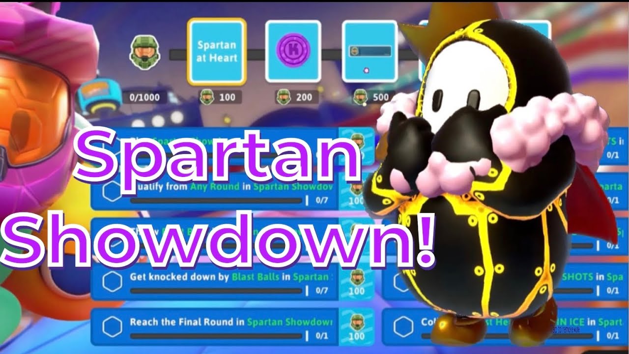 Spartan Showdown in Fall Guys! YouTube