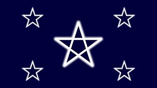 How to make Shining Pentagram Star in Adobe Illustrator | Adobe Illustrator Tutorial