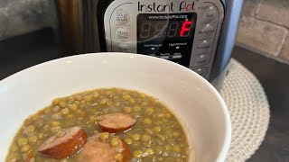 Lentejas en la instant pot