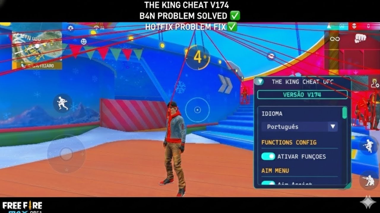 THE KING CHEAT V174 B4N PROBLEM SOLVED DOWNLOAD AND PLAY ESAY PEASY