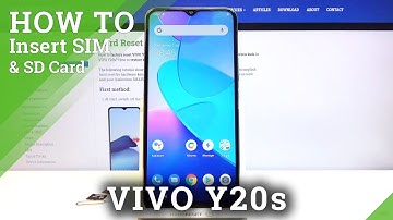 How to Insert Nano SIM & Micro SD Cards in VIVO Y20s – SIM & Memory Cards Installation