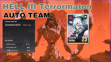 Terrormaton III Hell Auto Farm Team | only 1 6 Star Hero in the team - ETHERIA RESTART