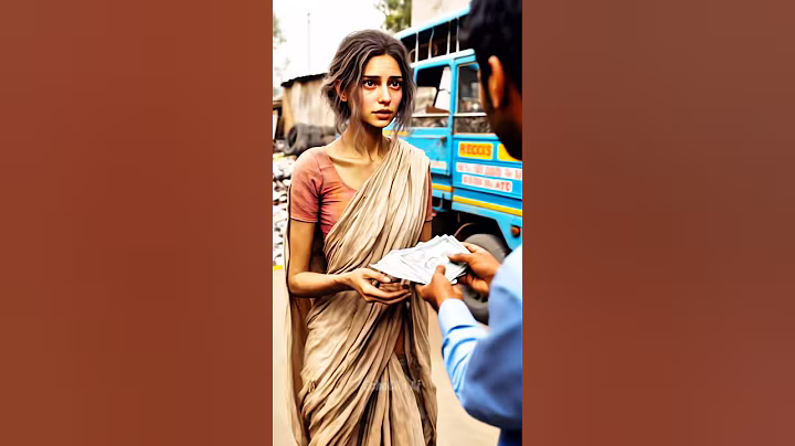 A Mother’s Struggle From Trash to a Dream Dress😱#shorts #ai #trending