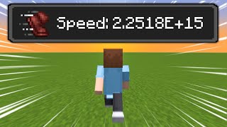 Reaching Lightspeed in Minecraft!