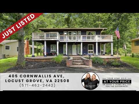 405 Cornwallis Ave, Locust Grove, VA home video tour