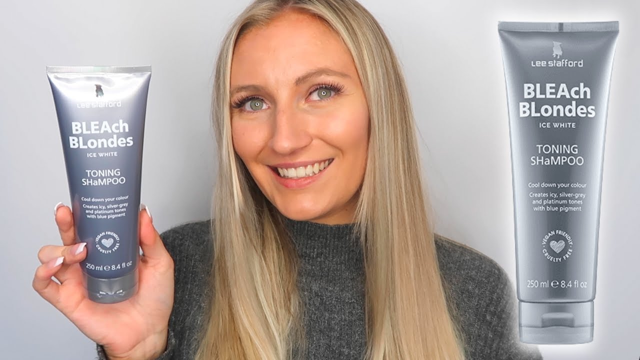 LEE STAFFORD BLEACH BLONDES TONING SHAMPOO DEMO AND REVIEW | PURPLE HAIR YouTube