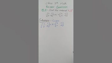 class 9 maths chapter 1 review exercise question 5 | 9th class math unit1 review exercise question 5