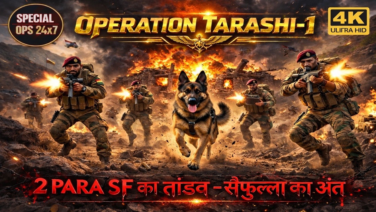 कैसे PARA SF ने किश्तवाड़ में किया सैफुल्ला का अंत | Operation Tarashi-1