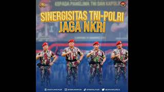 Sinergisitas TNI-Polri Jaga NKRI