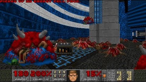 (Doom 2) Death in Excess - Map13 (Courts of Disillusion) 100%