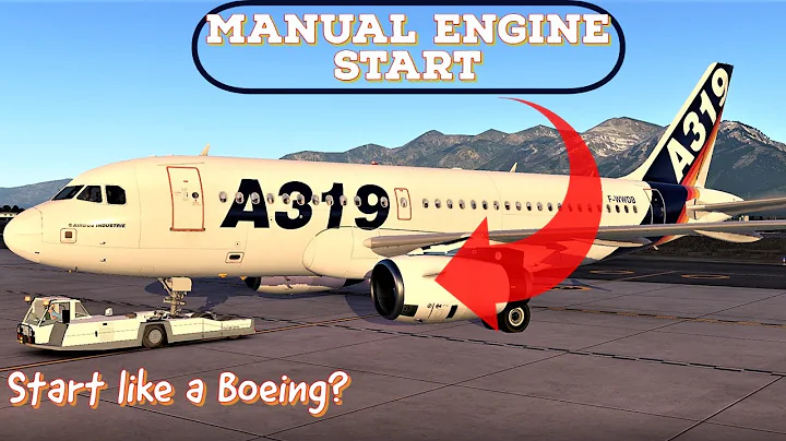Start like a Boeing? | REAL Airbus Pilot Tips | MANUAL Engine Start Procedure