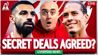 HUGE SALAH AND VAN DIJK CONTRACT CLAIMS MADE! Liverpool FC Latest Transfer News