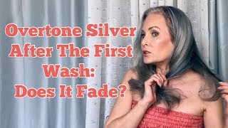 Overtone Silver After The First Wash Does It Fade