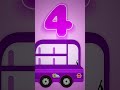 Buses Go Beep Beep! Count 1-10 🚌 Numbers Song for Kids #toddlers #learning #shorts